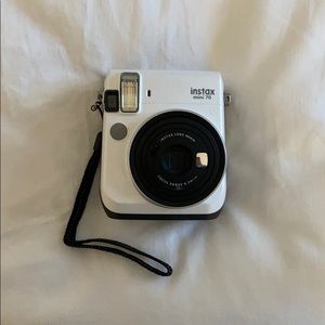 instax white mini camera